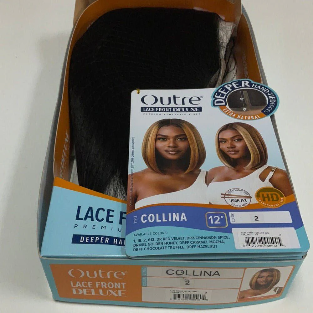 Outre Lace Front Deluxe Premium Synthetic HD Lace Front Wig  - Collina 12" - Image 15