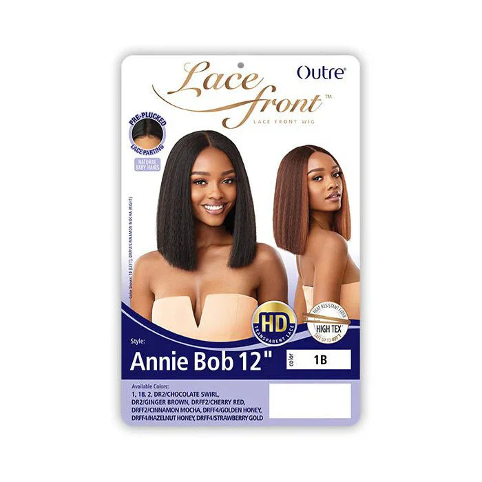 Outre Synthetic HD Lace Lace Front Wig - Annie Bob 12” - Image 5