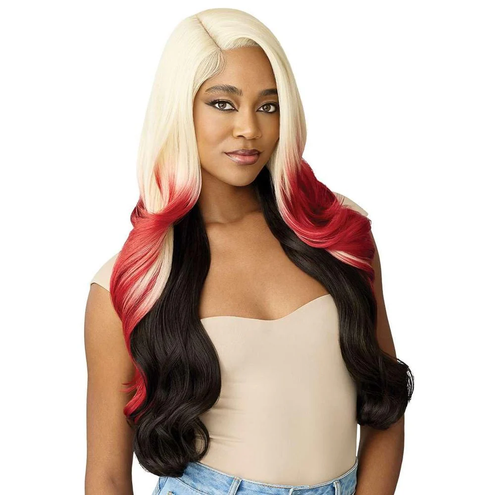 Outre Color Bomb Synthetic Lace Front Wig - Birkley - Image 3