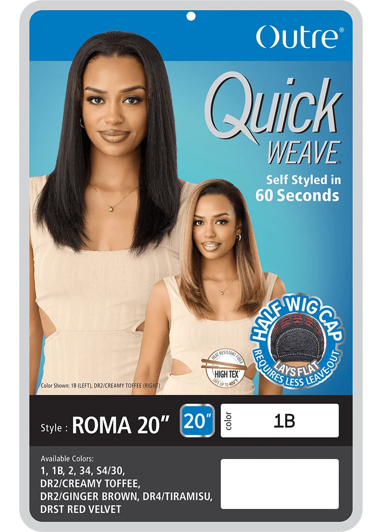 Outre Quick Weave Half Wig – Roma - Image 7