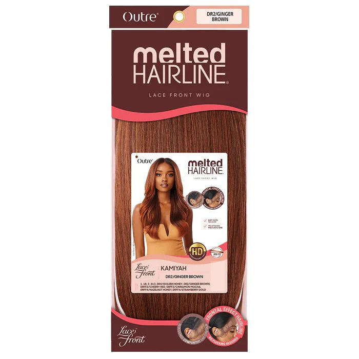 Outre Melted Hairline Synthetic Lace Front Wig - Kamiyah 20” - Image 4