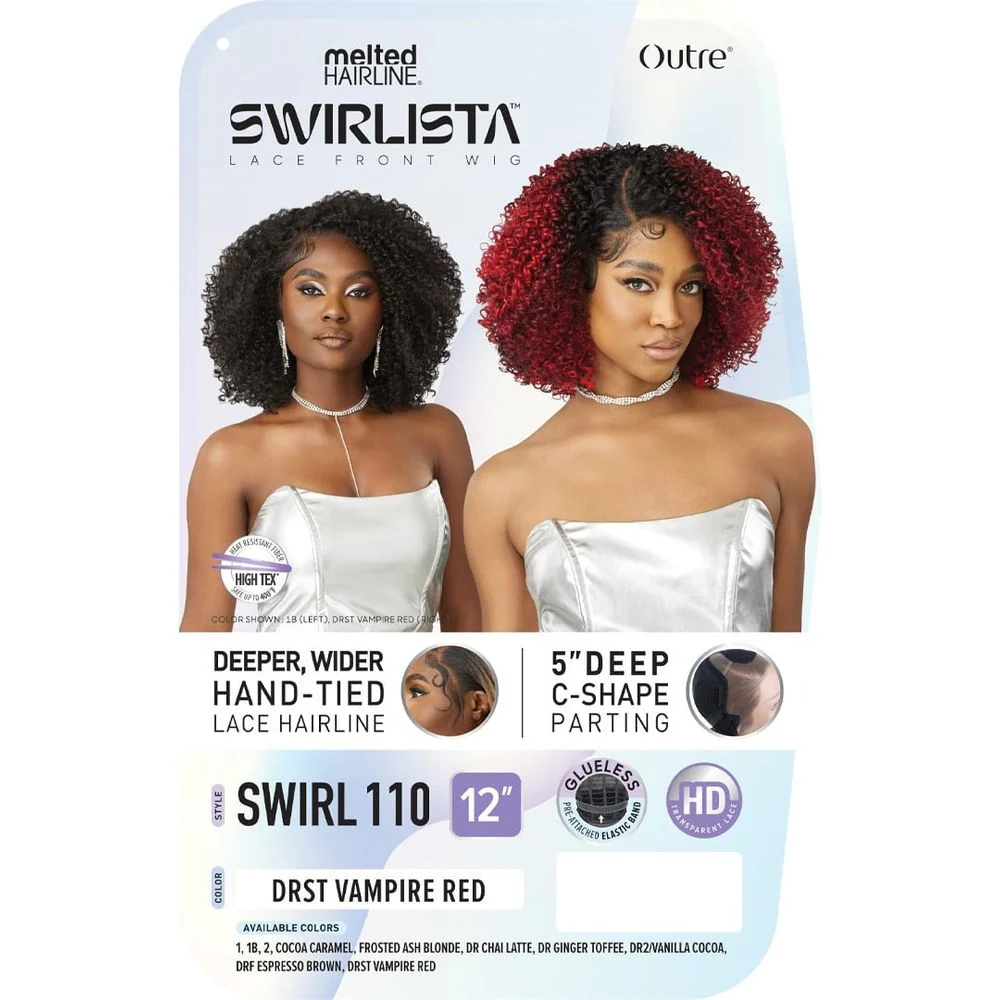 Outre Melted Hairline Swirlista HD Synthetic Lace Front Wig - Swirl 110 - Image 7