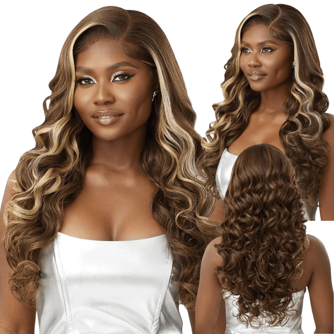 Outre Melted Hairline Swirlista HD Synthetic Lace Front Wig - Swirl 106