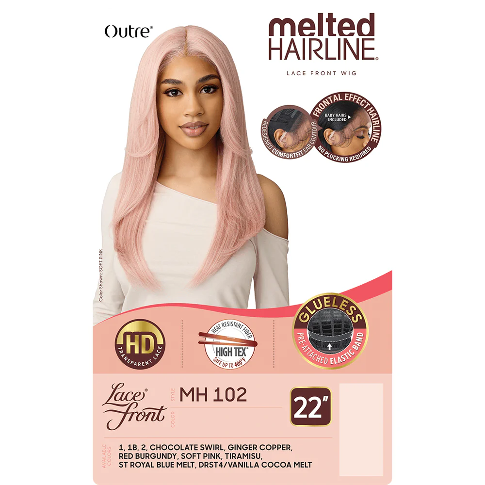 Outre Melted Hairline Synthetic HD Lace Front Wig - MH 102 - Image 8