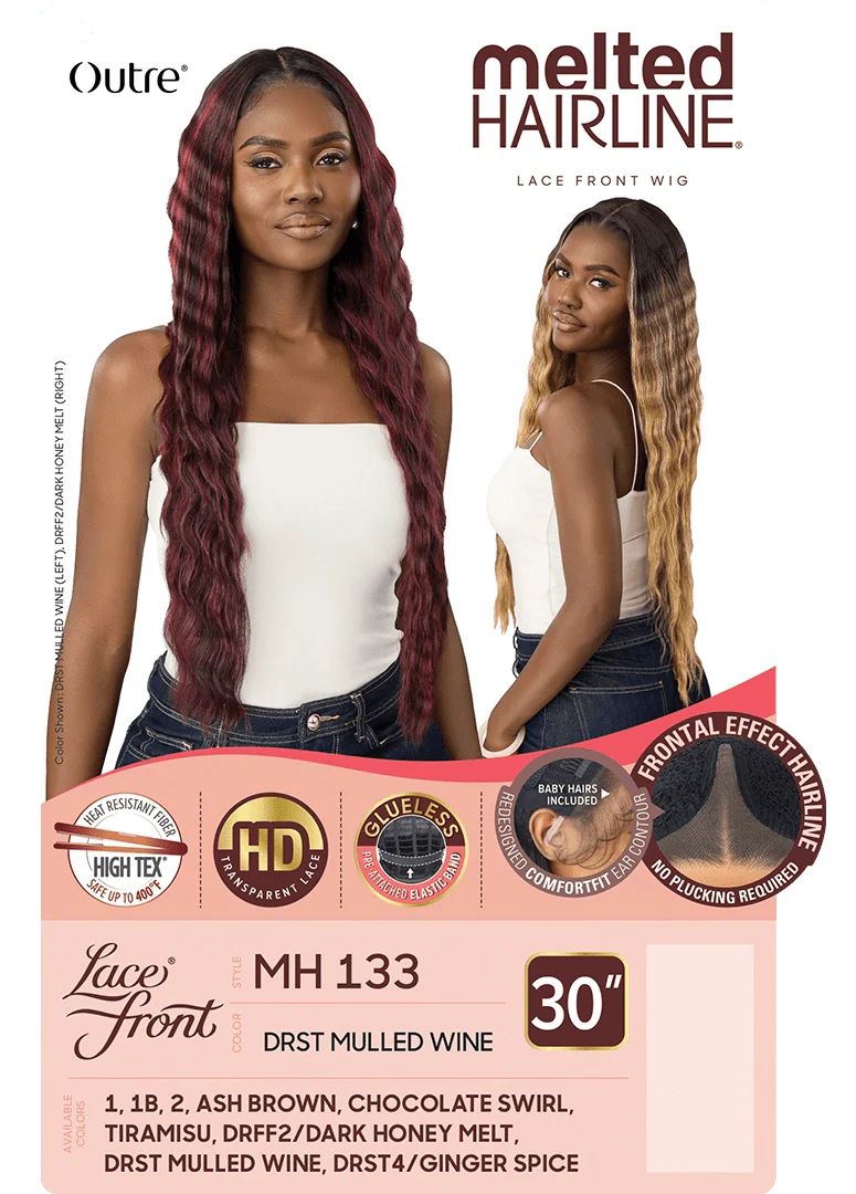 Outre Melted Hairline Synthetic HD Lace Front Wig - MH 133 - Image 6