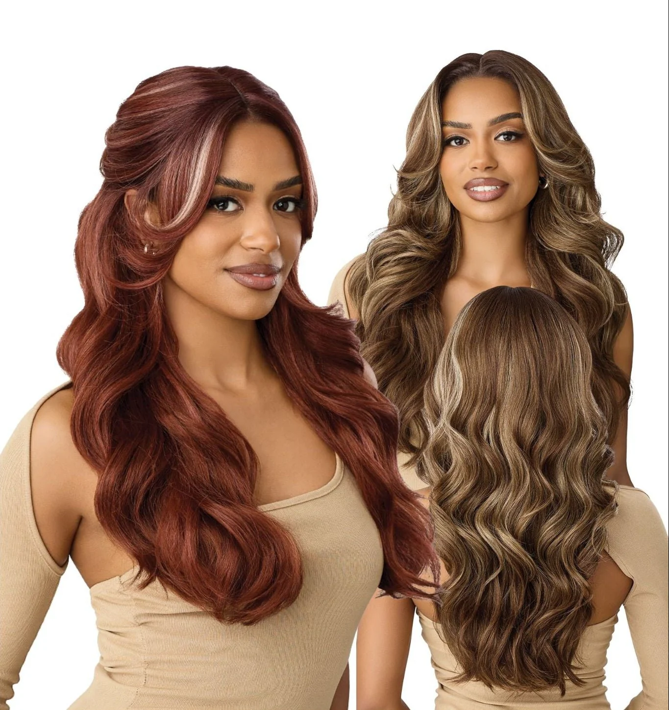 Outre Melted Hairline Synthetic HD Lace Front Wig - MH 134