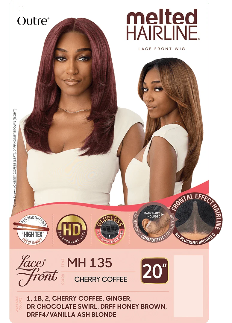 Outre Melted Hairline Synthetic HD Lace Front Wig - MH 135 - Image 7