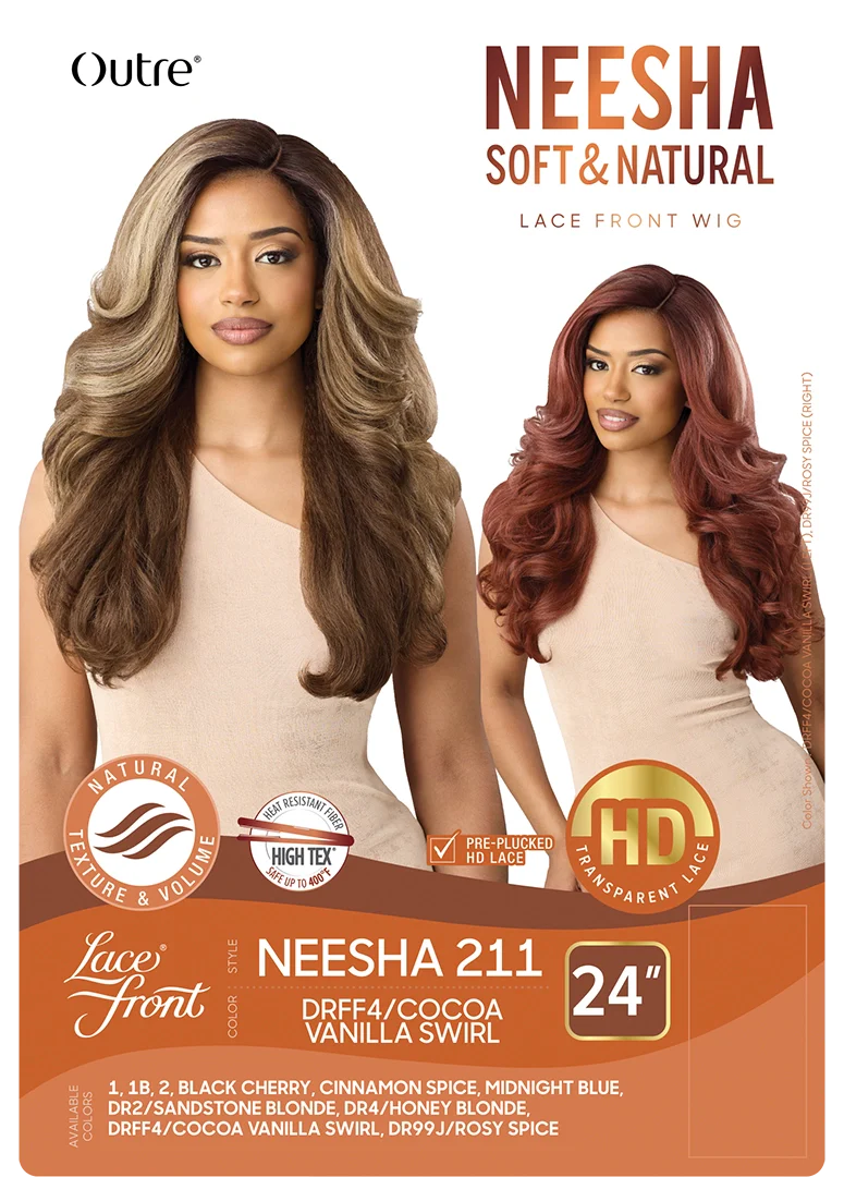 Outre Neesha Soft & Natural Lace Front Wig - Neesha 211 - Image 7