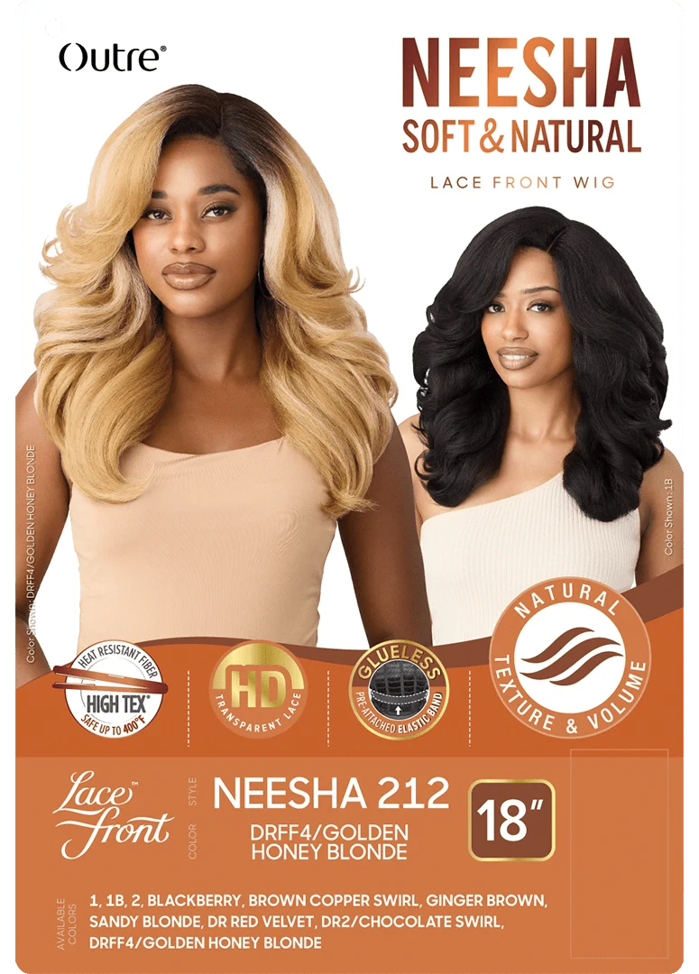 Outre Neesha Soft & Natural Lace Front Wig - Neesha 212 - Image 7