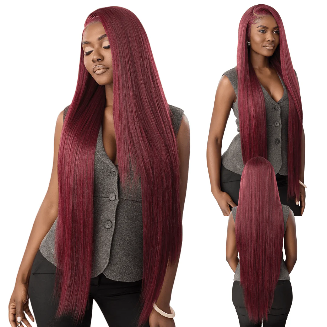 Outre NueBlend Perfect Hairline 13x6 Lace Frontal Wig โ HHB Straight 40โ