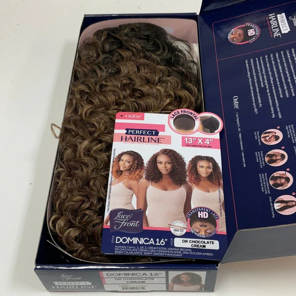 Outre Perfect Hairline 13x4 HD Synthetic Lace Front Wig - Dominica 16" - Image 13