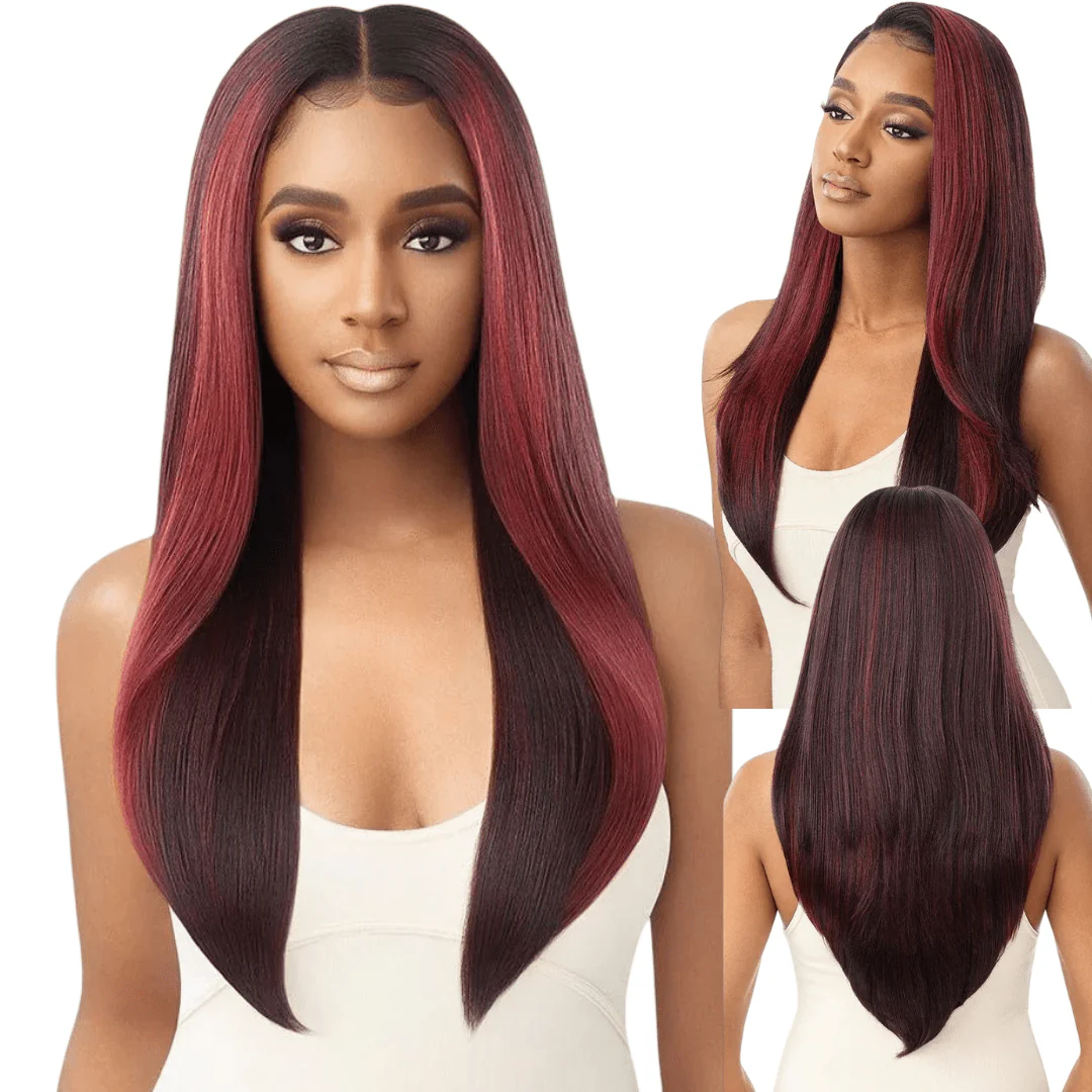 Outre Perfect Hairline 13x4 Synthetic Lace Front Wig - Declan