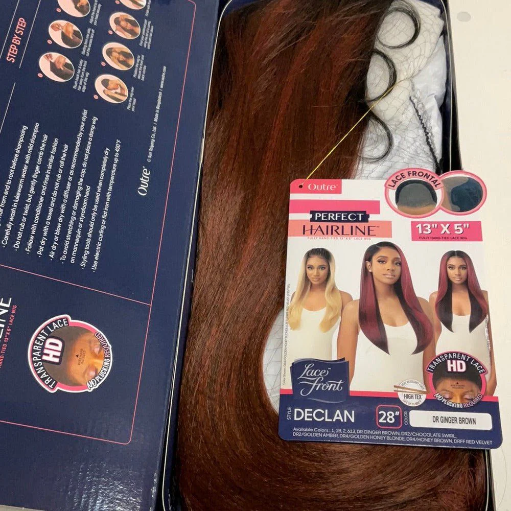 Outre Perfect Hairline 13x4 Synthetic Lace Front Wig - Declan - Image 10