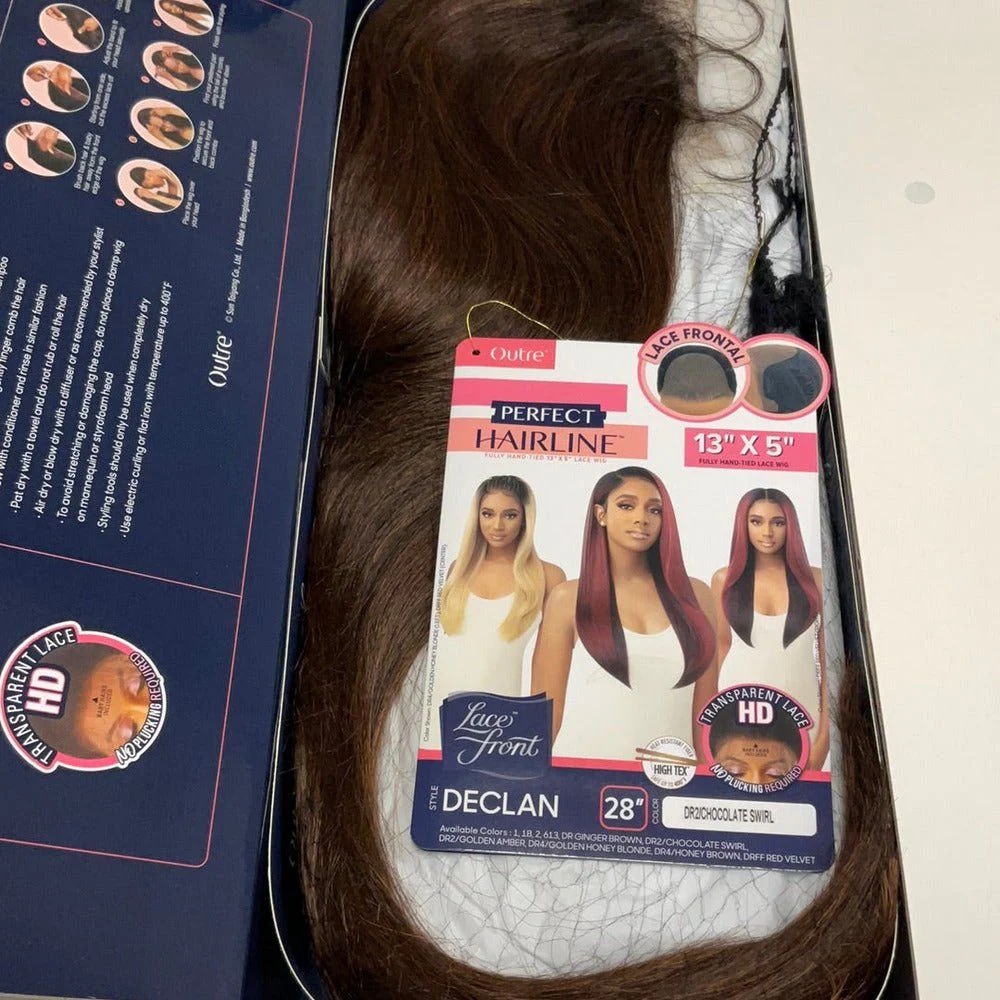 Outre Perfect Hairline 13x4 Synthetic Lace Front Wig - Declan - Image 11