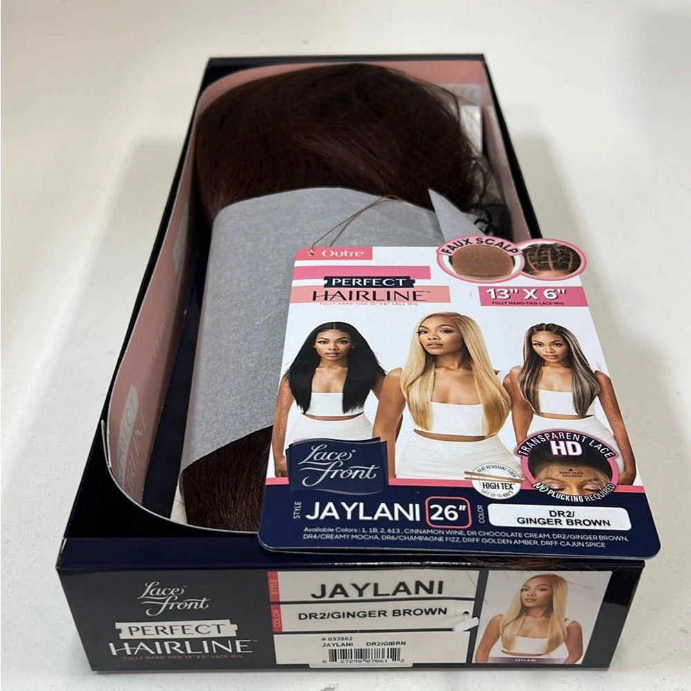 Outre Perfect Hairline 13x6 Faux Scalp HD Synthetic Lace Front Wig - Jaylani - Image 13