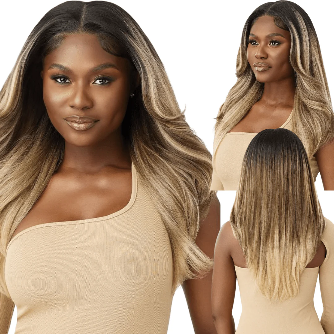 Outre Perfect Hairline 13x6 HD Synthetic Lace Front Wig - Keeshon