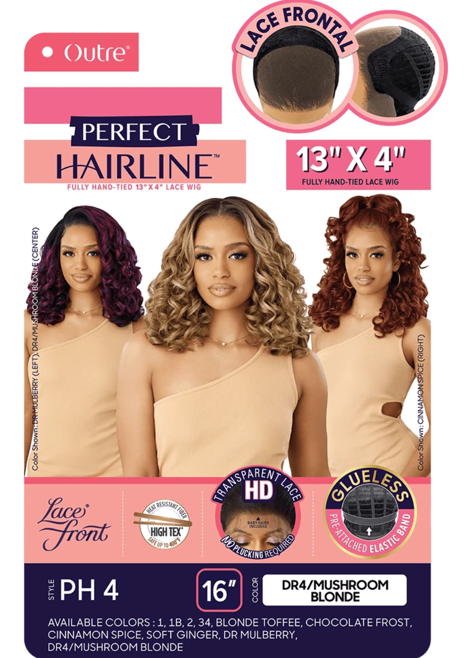 Outre Perfect Hairline Lace Front 13x4 Wig – PH 4 - Image 7