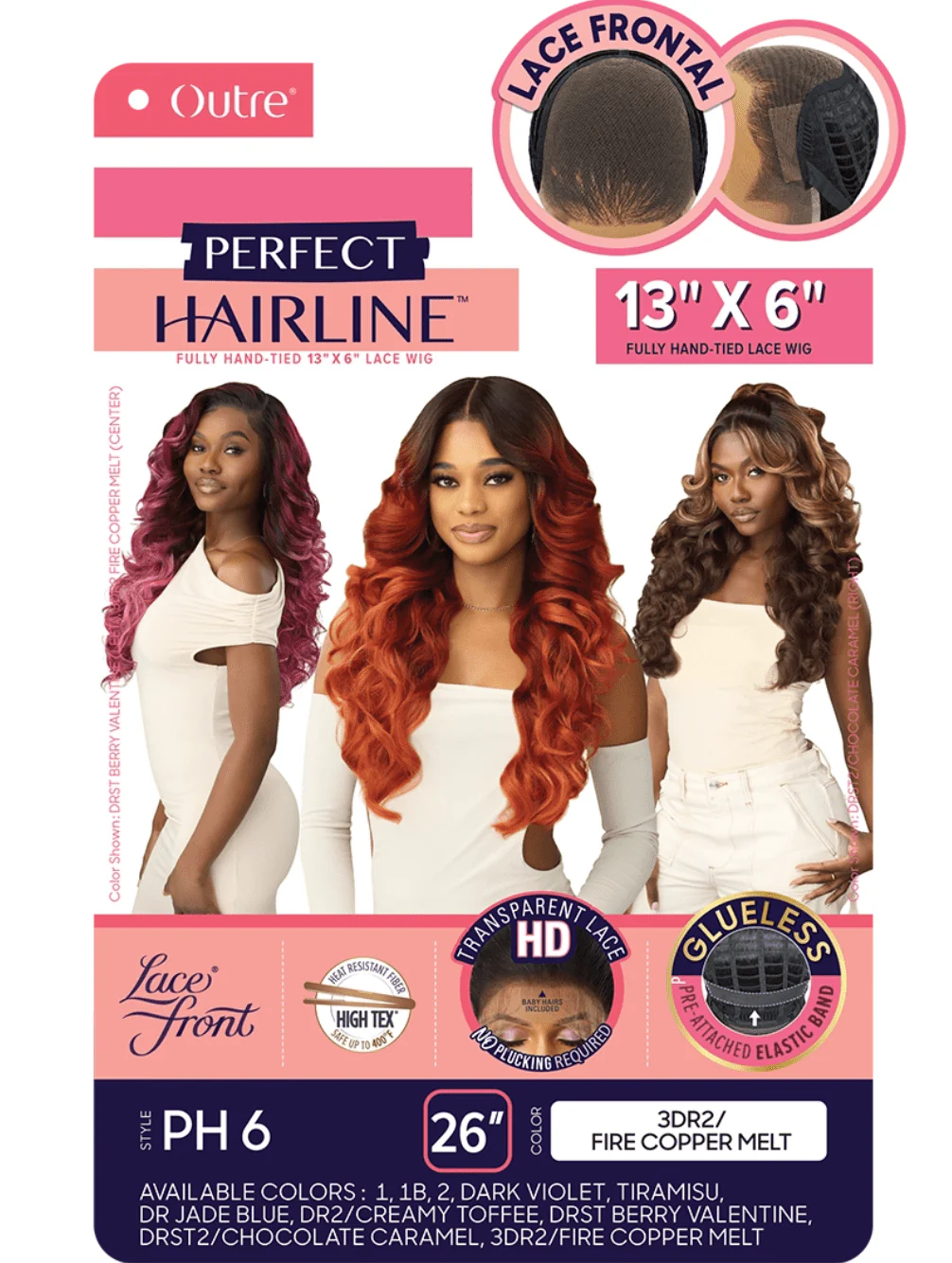 Outre Perfect Hairline Lace Front 13x6 Wig –  PH 6 - Image 6