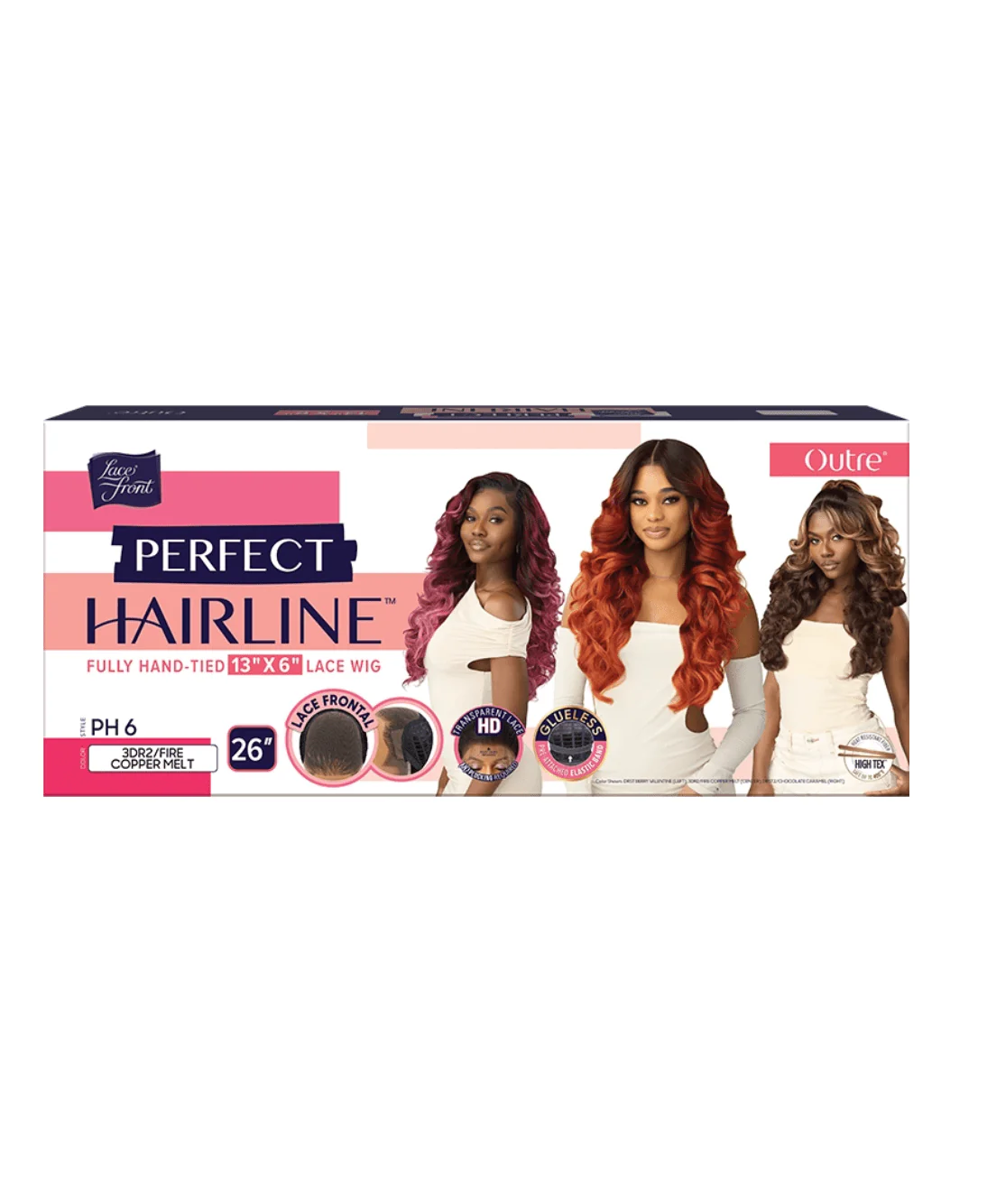 Outre Perfect Hairline Lace Front 13x6 Wig –  PH 6 - Image 7