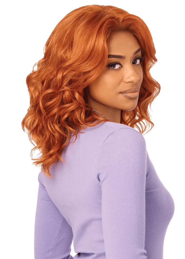 Outre Perfect Hairline Swoop Glueless 13x4 HD Lace Front Wig - Swoop 19 - Image 4