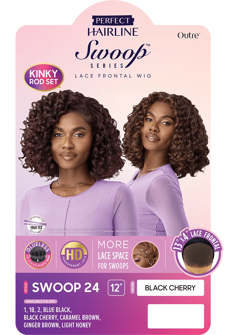 Outre Perfect Hairline Swoop Glueless 13x4 HD Lace Front Wig - Swoop 24 - Image 8