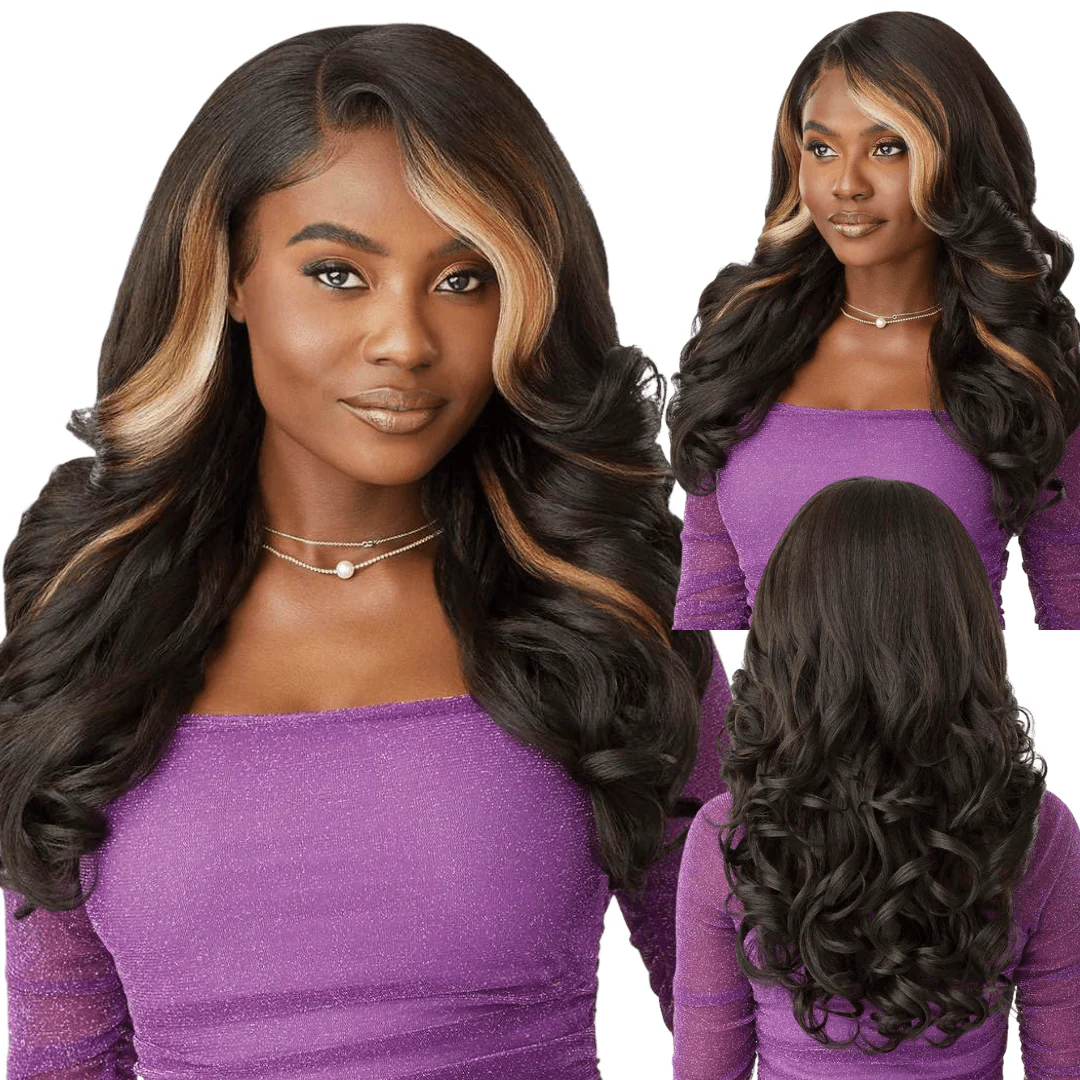 Outre Perfect Hairline Swoop Series 13x4 Synthetic HD Lace Front Wig - Swoop 10