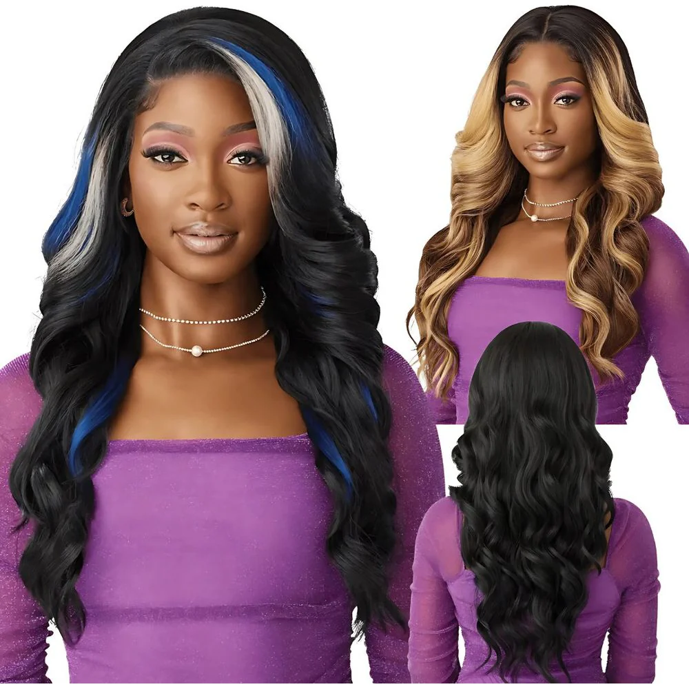 Outre Perfect Hairline Swoop Series 13x4 Synthetic HD Lace Front Wig - Swoop 8