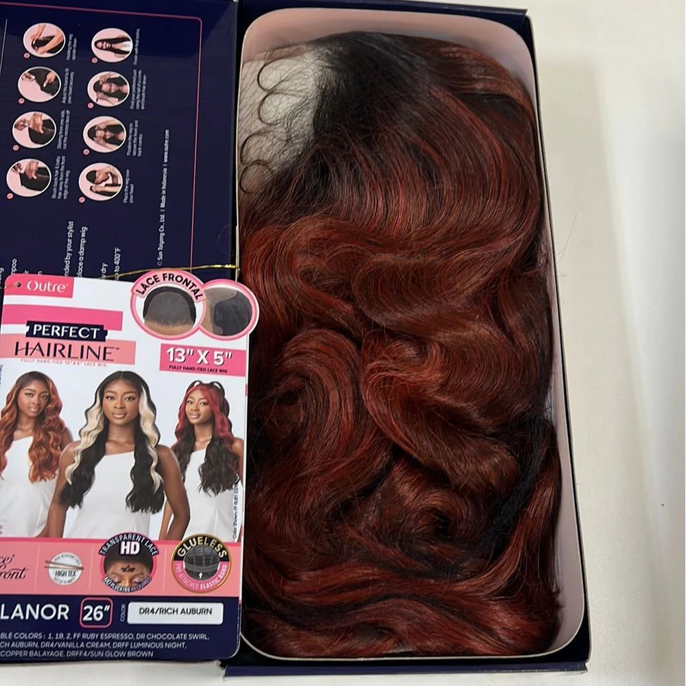 Outre Perfect Hairline Synthetic HD Lace Front Wig - Elanor - Image 12
