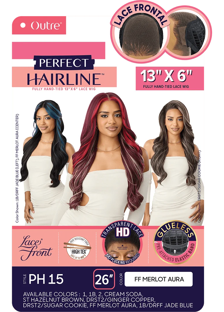 Outre Perfect Hairline Lace Front 13x6 Wig –  PH 15 - Image 8