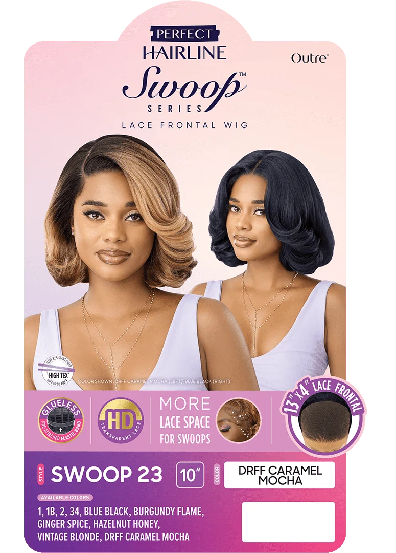 Outre Perfect Hairline Swoop Glueless 13x4 HD Lace Front Wig - Swoop 23 - Image 7