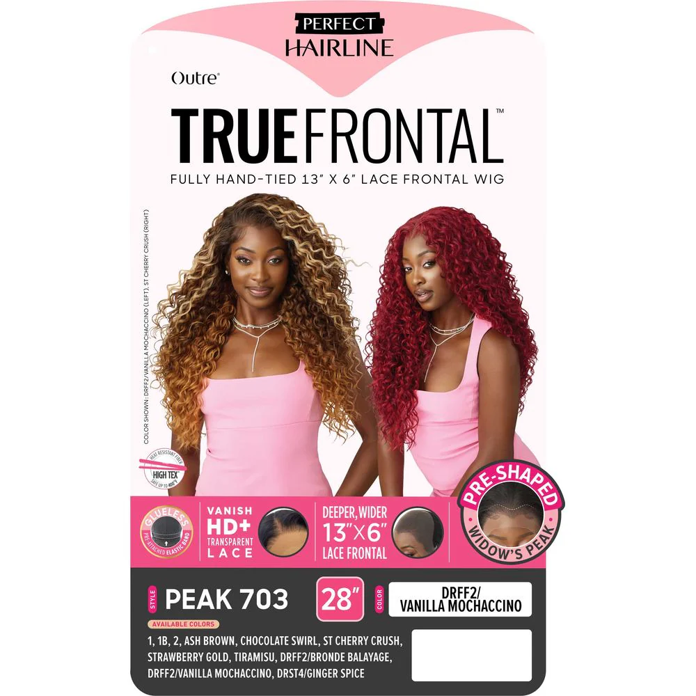 Outre Perfect Hairline True Frontal 13x6 HD Lace Front Wig - Peak 703 - Image 6