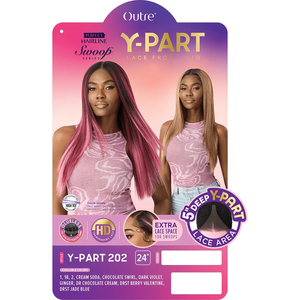 Outre Perfect Hairline Swoop Series Y-Part Lace Front Wig โ 202 - Image 7