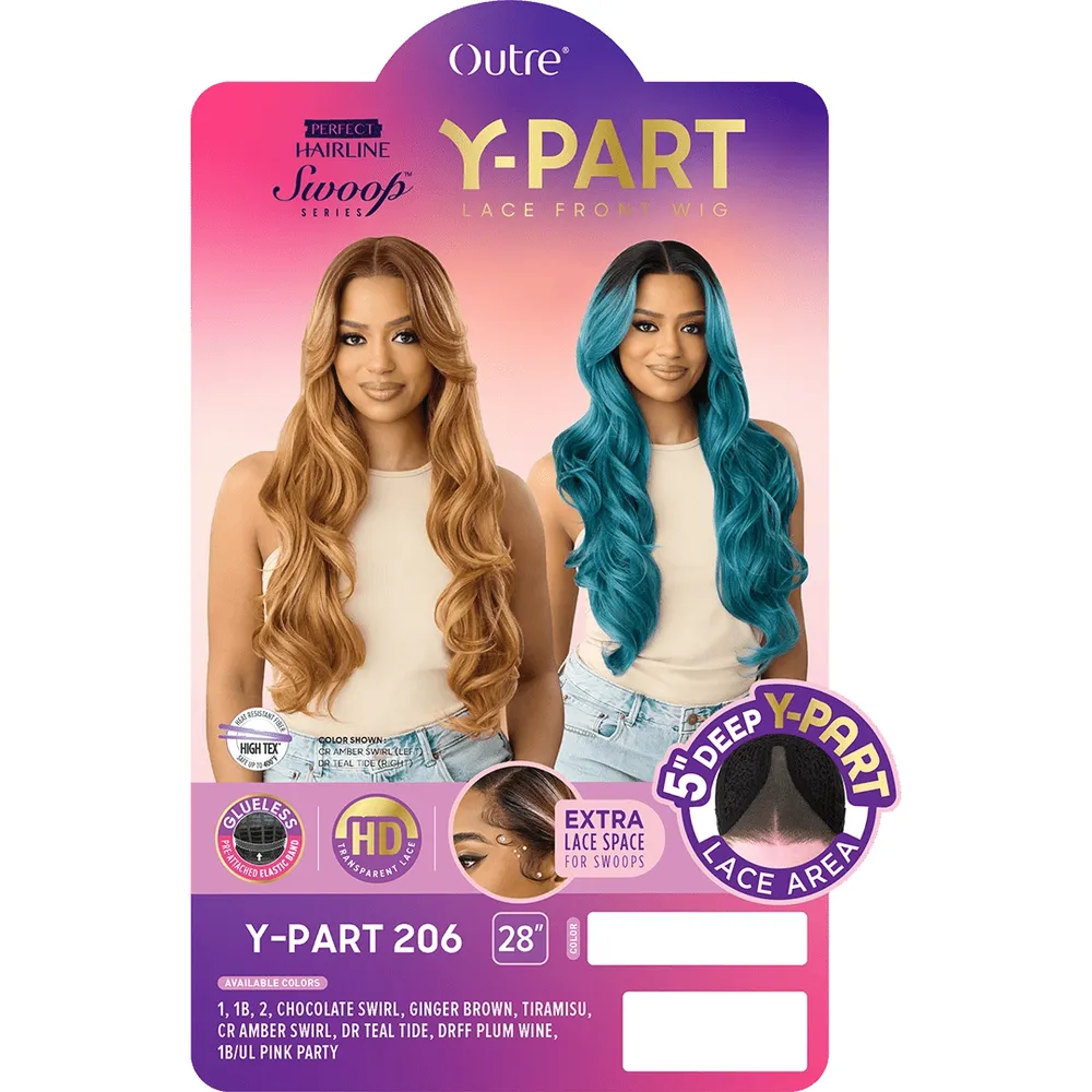 Outre Perfect Hairline Swoop Series Y-Part Lace Front Wig – 206 - Image 6