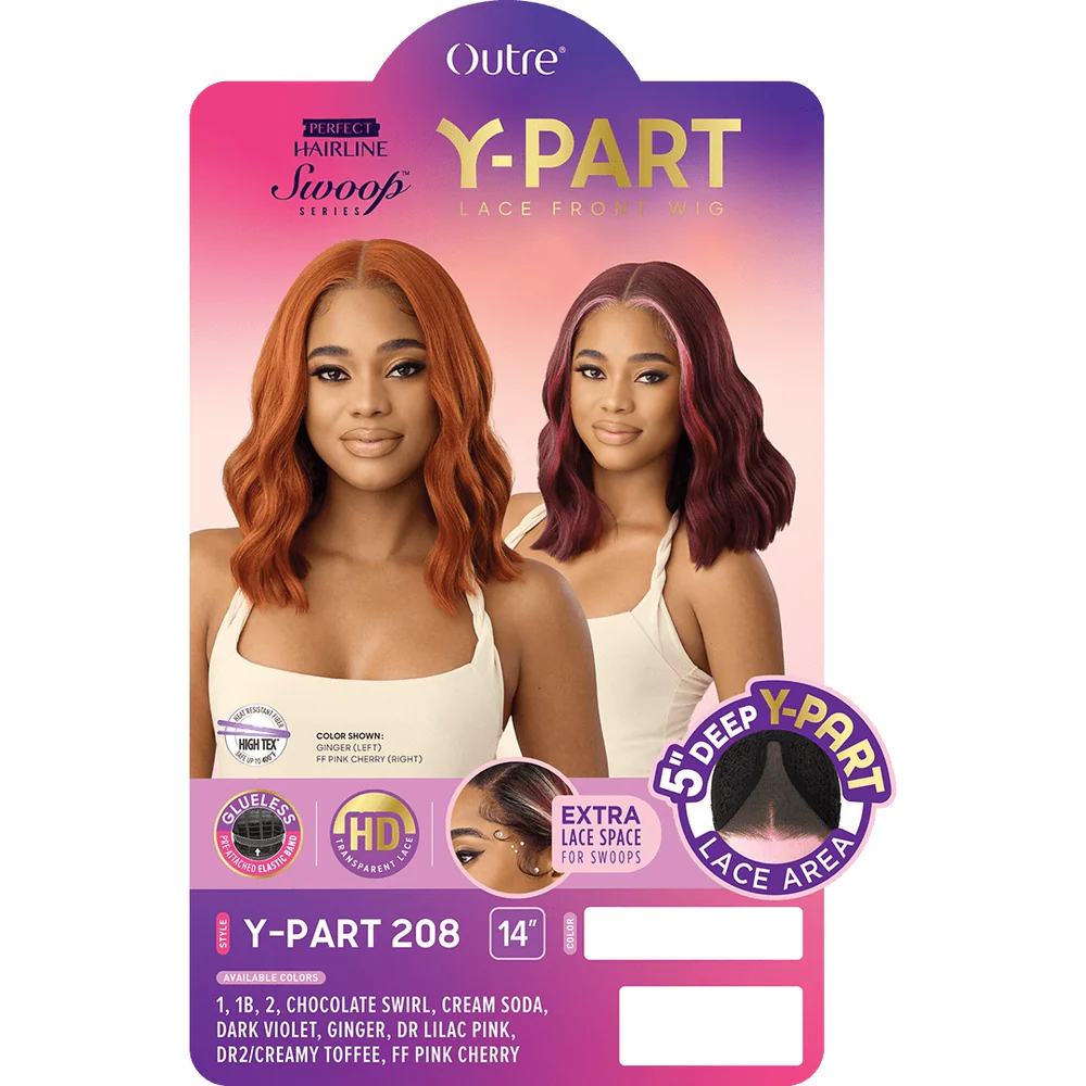 Outre Perfect Hairline Swoop Series Y-Part Lace Front Wig – 208 - Image 7