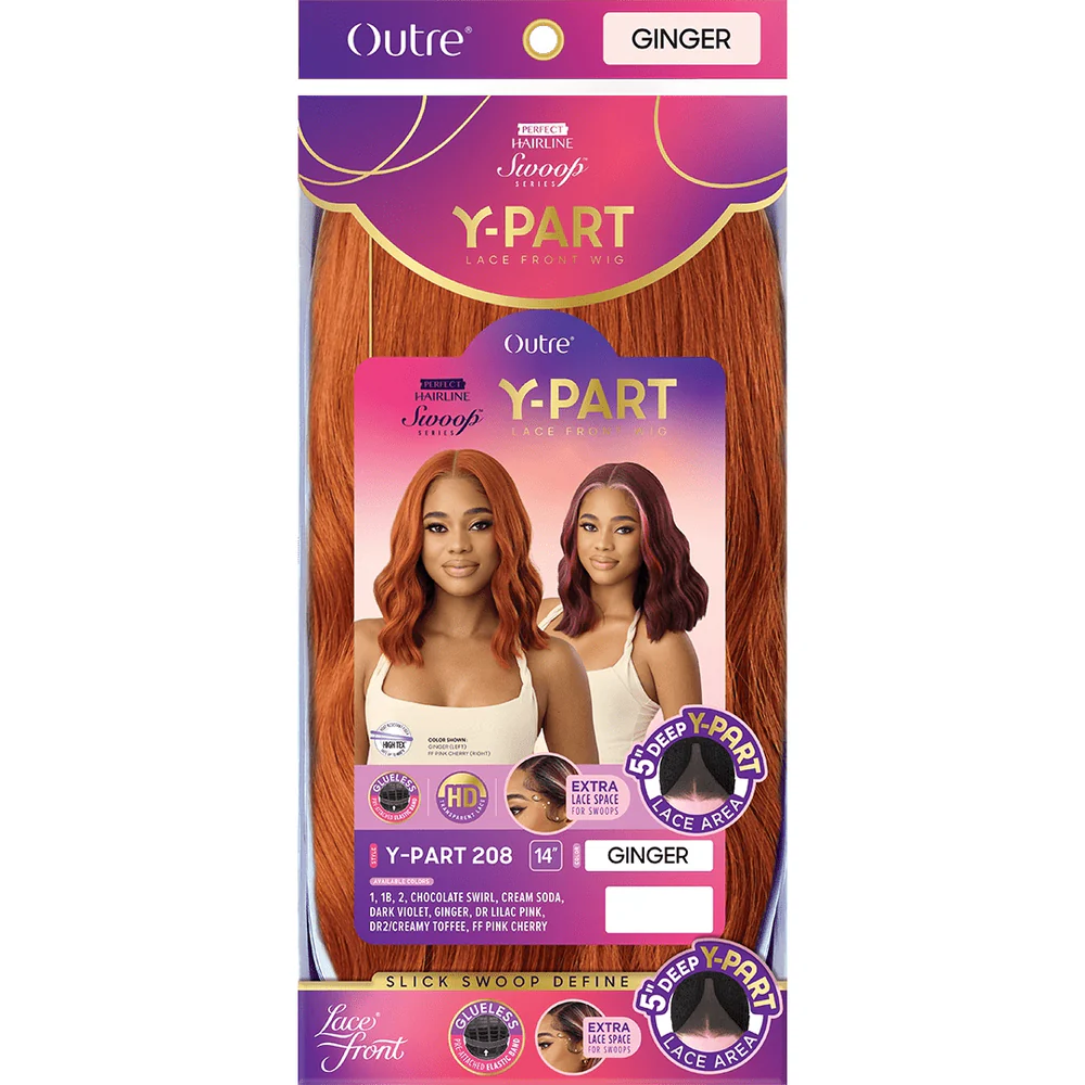 Outre Perfect Hairline Swoop Series Y-Part Lace Front Wig – 208 - Image 8