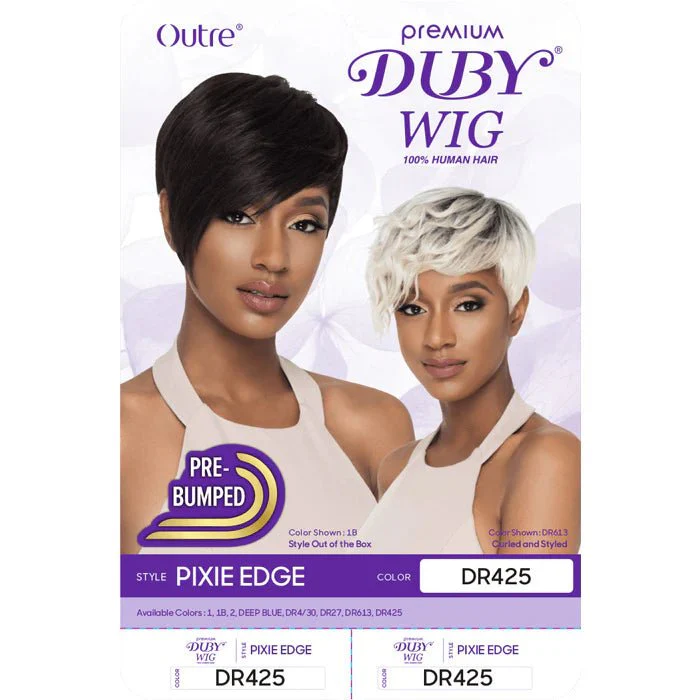 Outre Premium Duby Human Hair Wig - Pixie Edge - Image 5