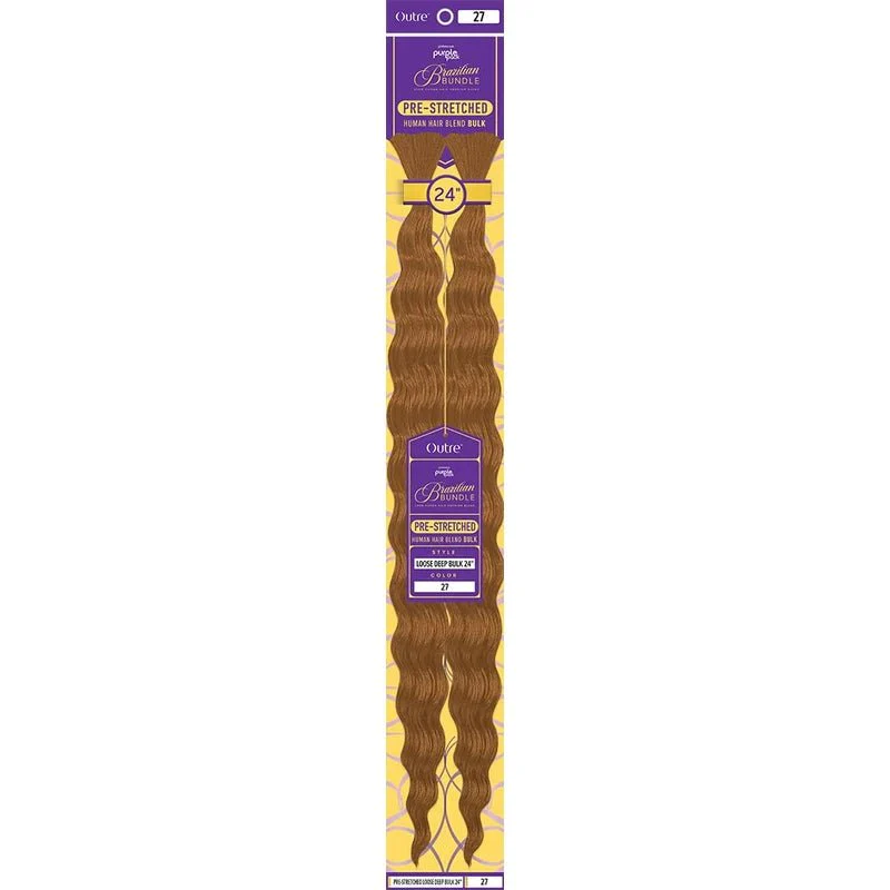 Outre Premium Purple Brazilian Bundle - Dominican Curl Bulk 24" - Image 3