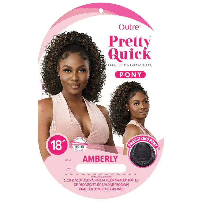 Outre Pretty Quick Drawstring Ponytail – Amberly - Image 6