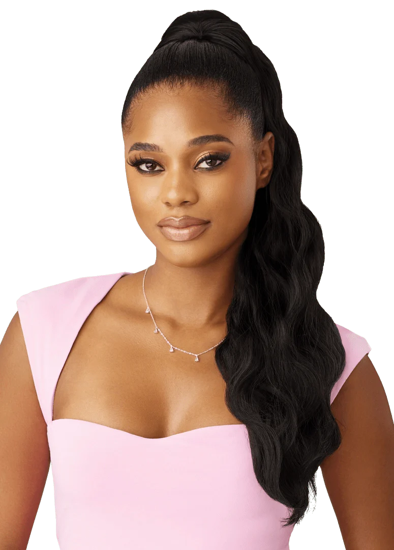 Outre Pretty Quick Drawstring Ponytail – Belisse - Image 3