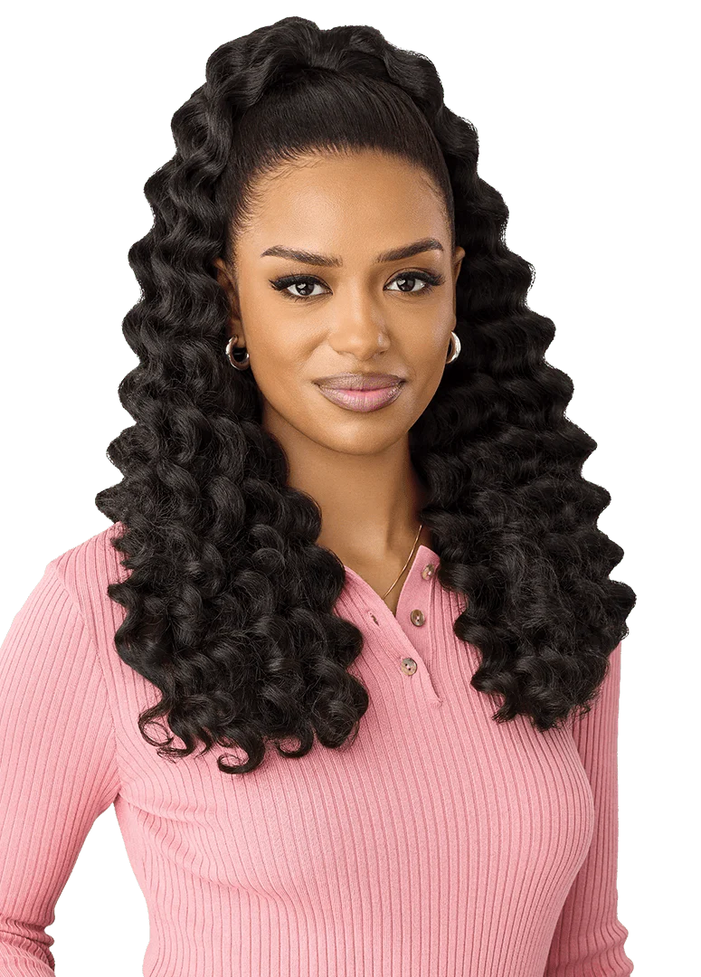 Outre Pretty Quick Drawstring Ponytail – Rodina - Image 3