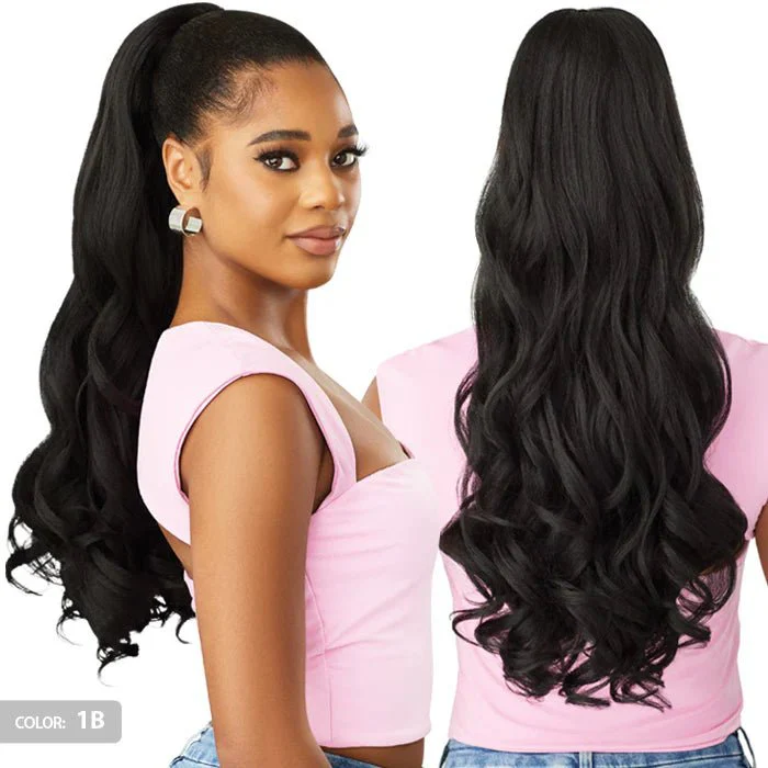 Outre Pretty Quick Neesha Drawstring Ponytail – Neesha Glam Curl 24”
