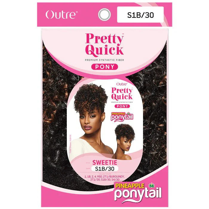 Outre Pretty Quick Pineapple Ponytail – Sweetie - Image 6