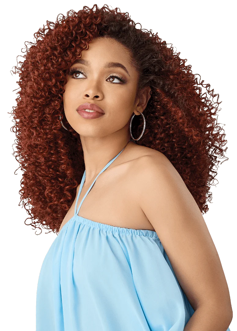 Outre Quick Weave Flowair Synthetic Half Wig – Flow 1 - Image 6