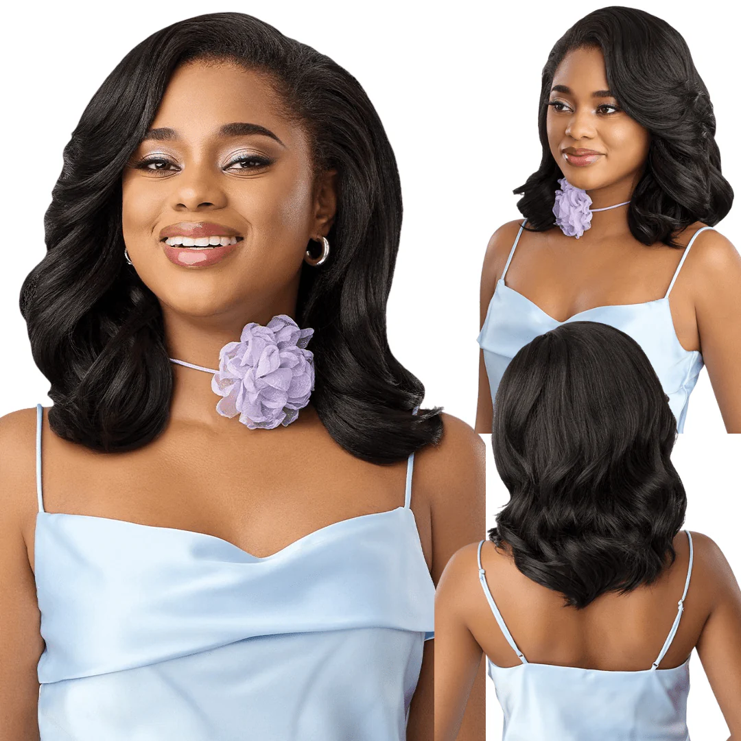 Outre Quick Weave Flowair Synthetic Half Wig – Flow 5