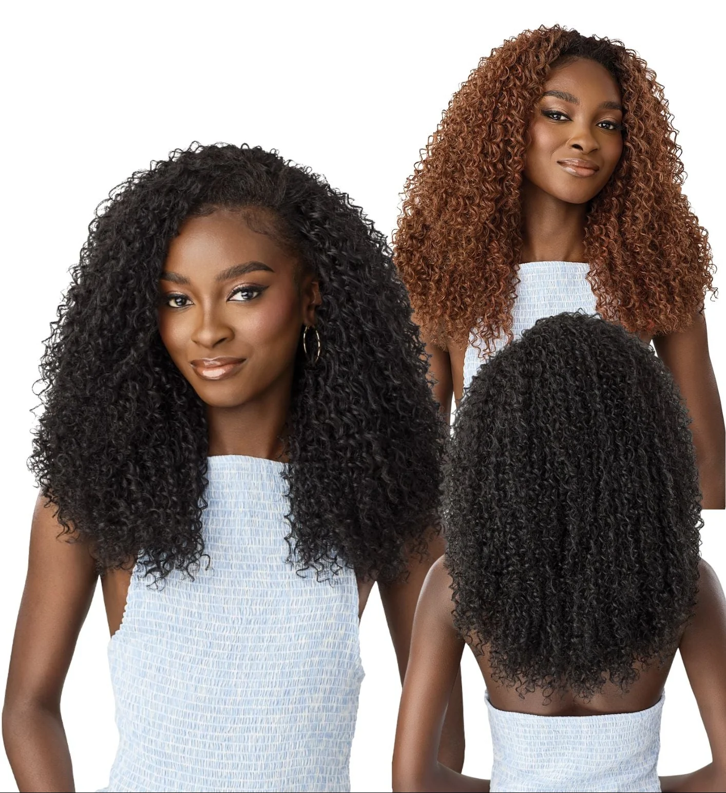 Outre Quick Weave Half Wig – 3C Whirly Curls