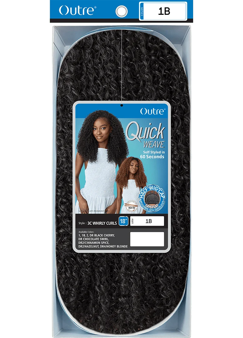 Outre Quick Weave Half Wig – 3C Whirly Curls - Image 7