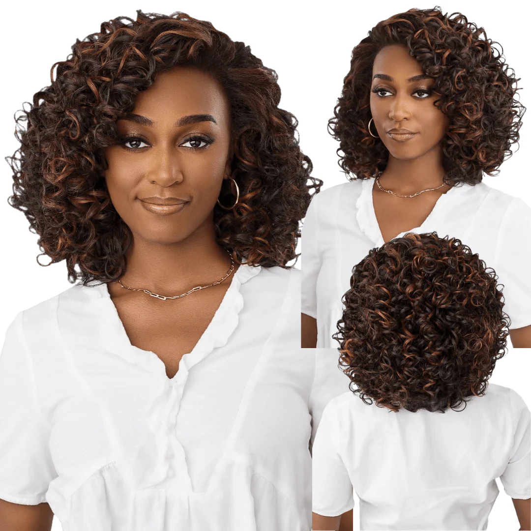 Outre Quick Weave Synthetic Half Wig – Astoria