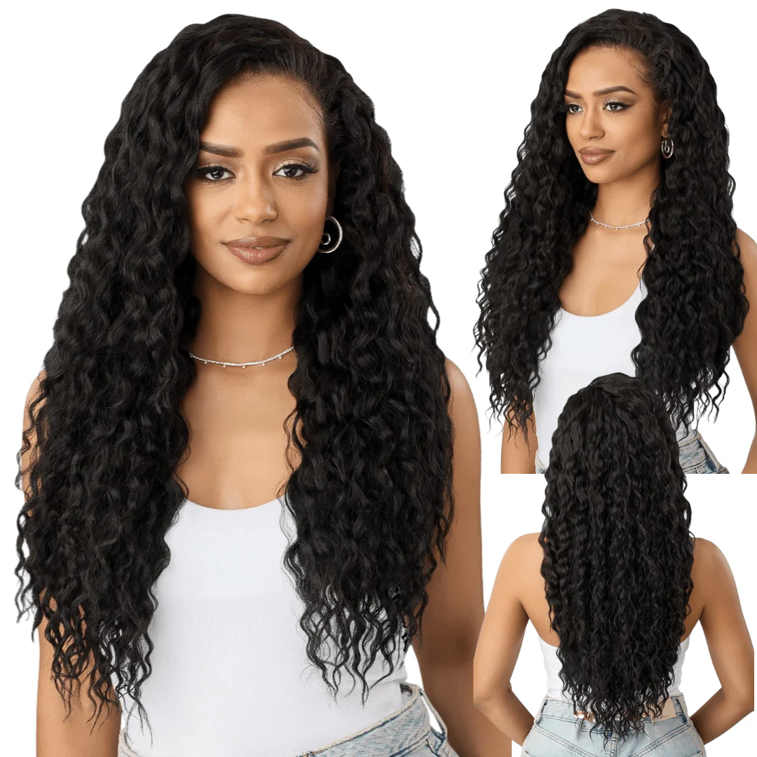 Outre Quick Weave Synthetic Half Wig – Rosewell