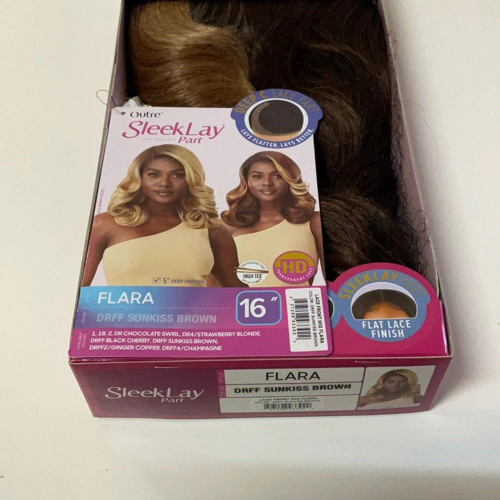 Outre Sleeklay Deep-C Synthetic Lacefront Wig - Flara - Image 8