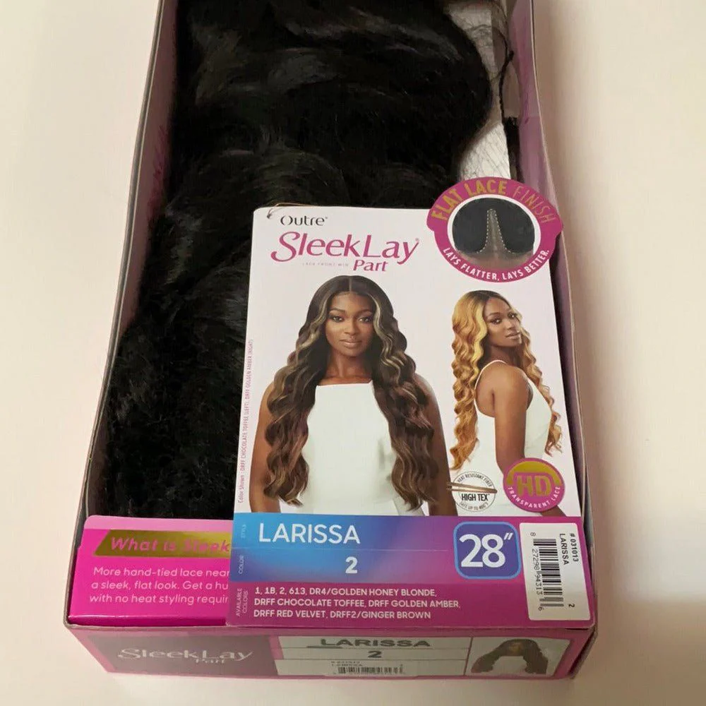 Outre Sleeklay Part Deep-C Synthetic HD Lace Front Wig - Larissa - Image 10